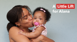 #LittleLifts: una pequeña alegría para Alana