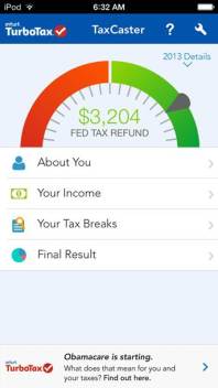 Intuit TurboTax Releases TaxCaster iOS7 App! | The TurboTax Blog