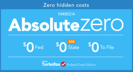 TurboTax Absolute Zero:  The No-cost Tax Return