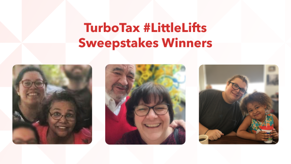#LittleLifts Sweepstakes Winners Announcement