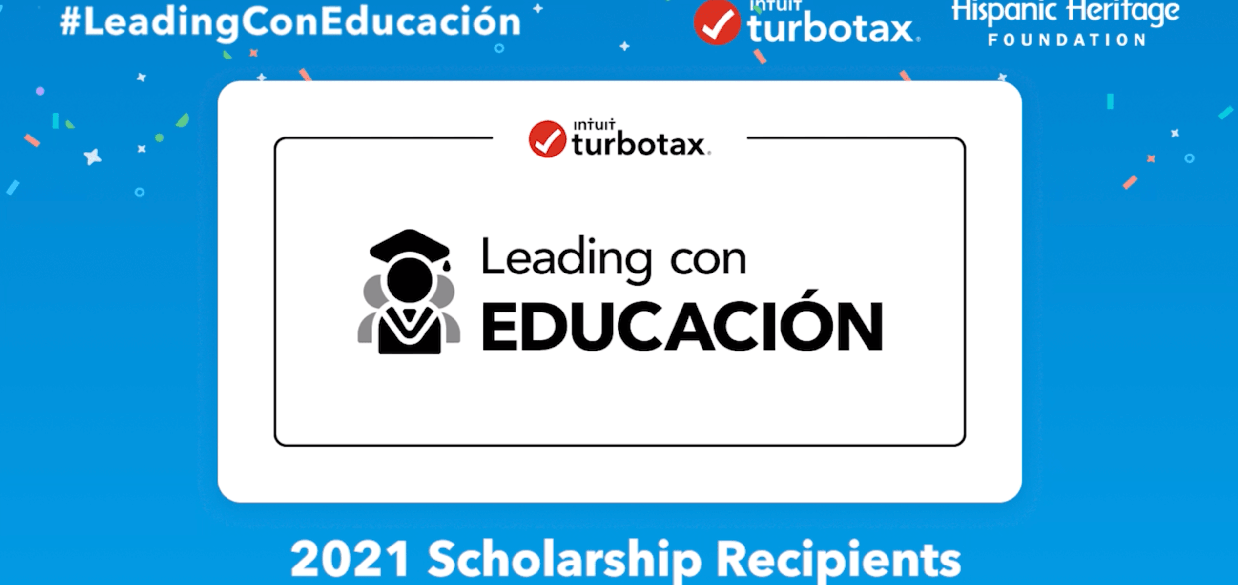 Congrats to this year’s #LeadingConEducación program scholarship recipients