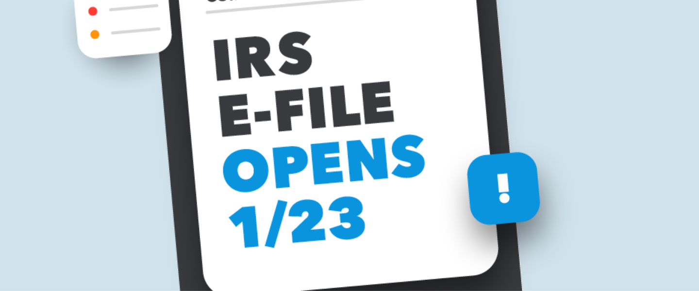 IRS Announces E-File Open Day! Be the First In Line for Your Tax Refund (1440 × 600 px)