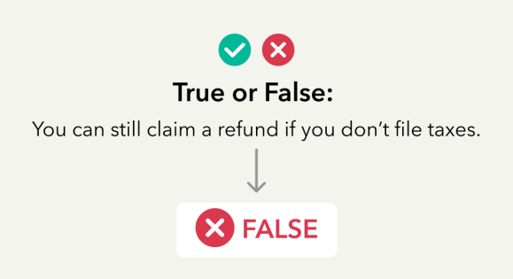 Can you still claim a refund if you don’t file taxes?