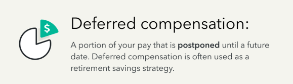 Deferred compensation definition