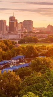 Saint Paul Minnesota cityscape