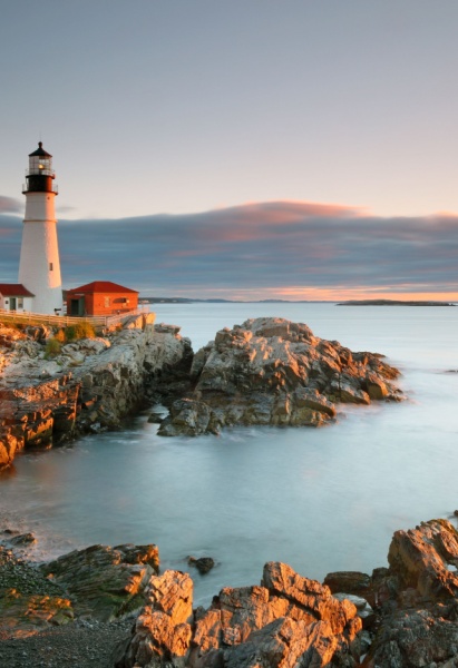 Portland Head Light in Maine