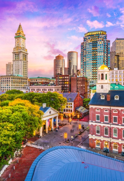 Boston, Massachusetts skyline