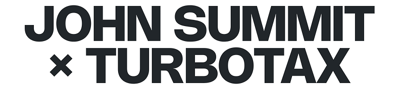 John Summit x TurboTax Logo Lockup